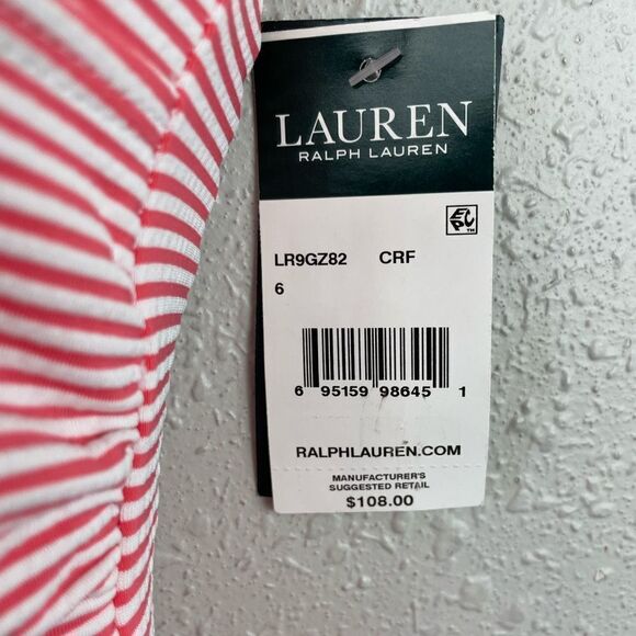 NWT Lauren Ralph Lauren Tankini Size 6 - Picture 4 of 10